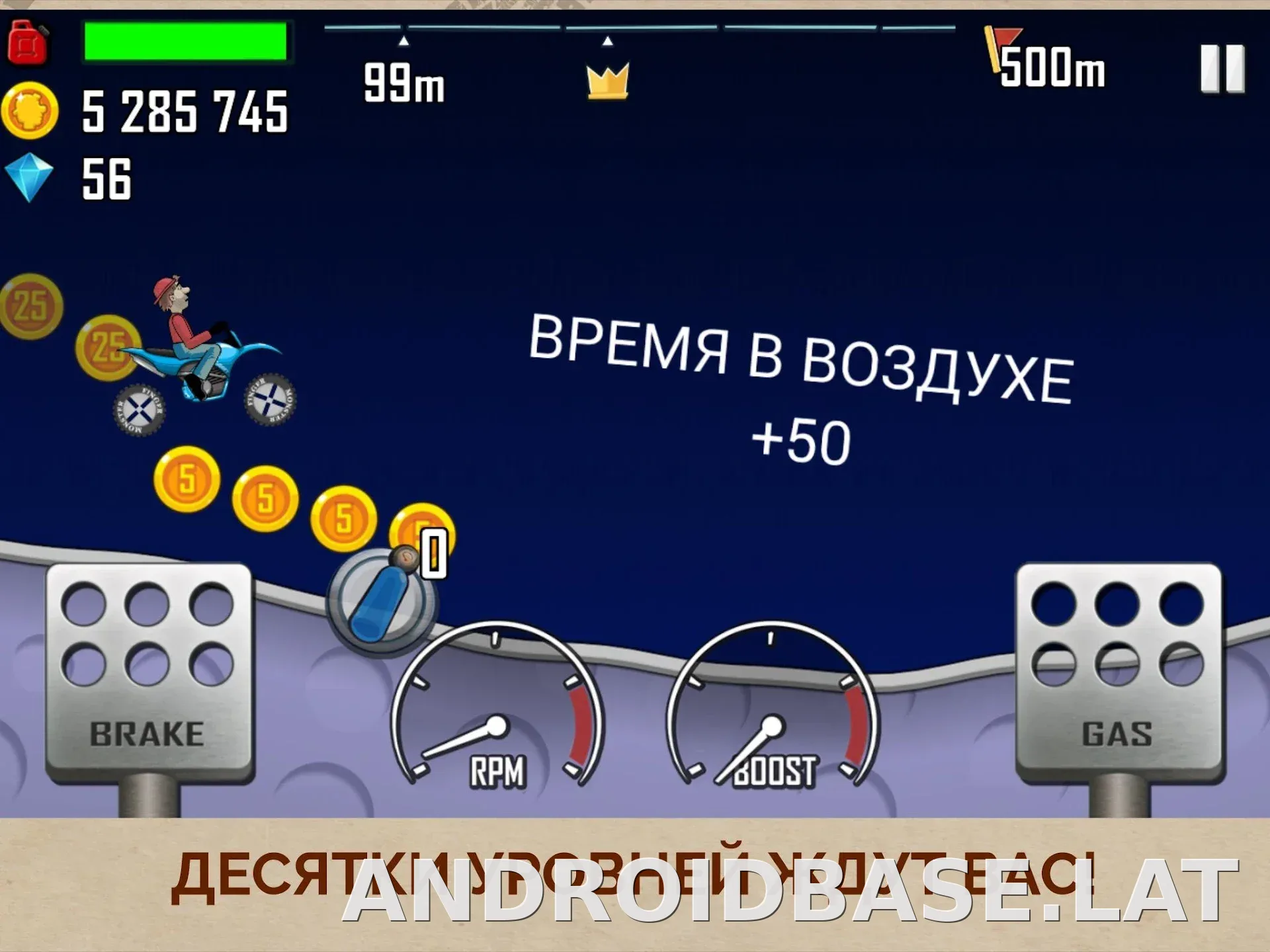 Hill Climb Racing скриншот 2
