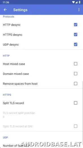 ByeByeDPI скриншот 5