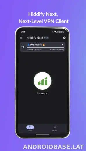 Hiddify скриншот 1