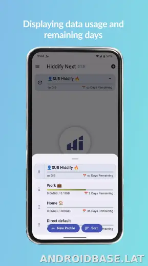Hiddify скриншот 5